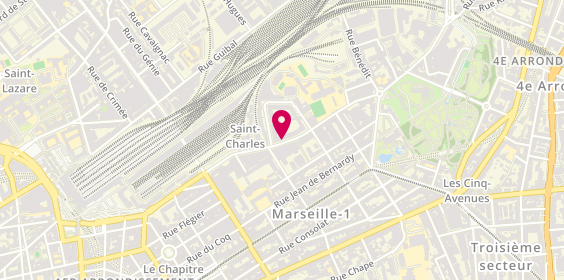 Plan de AMSELLEM Jérôme, 5 Boulevard Camille Flammarion, 13001 Marseille