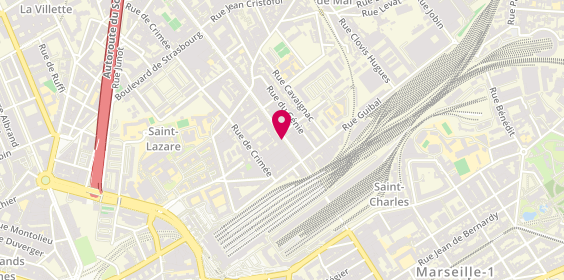 Plan de BENZAQUEN Mimoun, 93 Boulevard National, 13003 Marseille