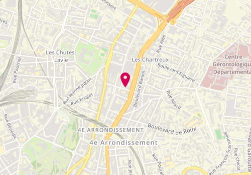 Plan de NOIRRIT ESCLASSAN Emmanuelle, 264 Rue Saint Pierre, 13004 Marseille