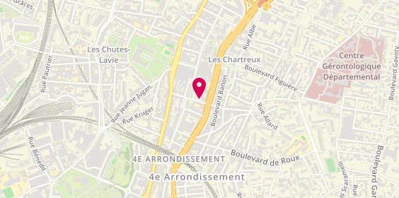 Plan de NOUDEAU Paul, 264 Rue Saint Pierre, 13004 Marseille
