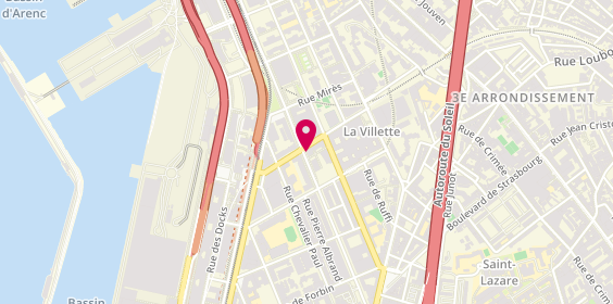 Plan de HOUVENAEGHEL Brice, 106 Boulevard de Paris, 13003 Marseille
