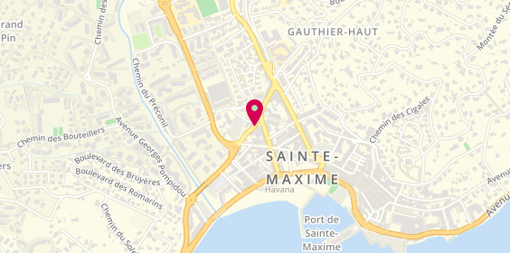 Plan de BADERSPACH Camille, 2 Avenue Saint Exupéry, 83120 Sainte-Maxime