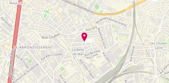Plan de ABBAD Linda, 7 Rue d'Orange, 13003 Marseille