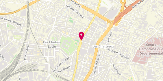 Plan de PENSO Laura, 208 Avenue des Chartreux, 13004 Marseille