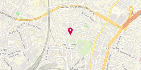 Plan de FERRIGNO Jean Marie, 78 A Avenue des Chutes Lavie, 13004 Marseille