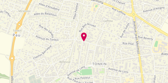 Plan de VISCARDI Romain, 15 Avenue du Tonkin, 64140 Billère