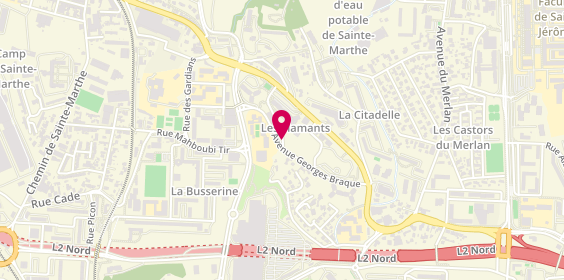 Plan de GOUMAIDI Hachem, 13 Avenue Georges Braque, 13014 Marseille