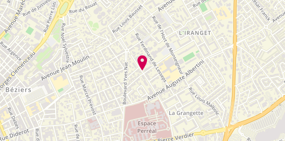 Plan de VOZMEDIANO Sara, Rue Francisque Sarcey, 34500 Béziers