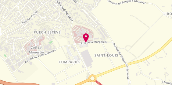 Plan de MAZAS PIERRE JEAN, Rue de la Margeride, 34760 Boujan-sur-Libron