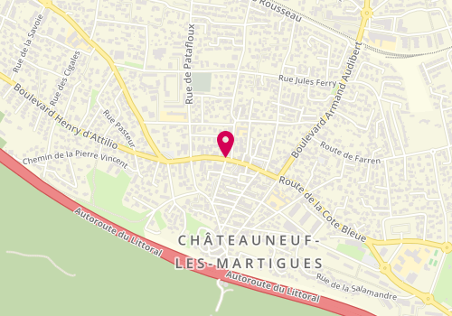 Plan de ZEITOUN Sidney, 53 Avenue du 4 Septembre, 13220 Châteauneuf-les-Martigues