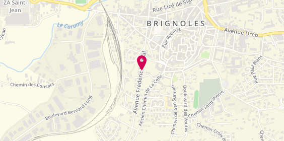 Plan de AUGROS Christophe, 365 Avenue Frédéric Mistral, 83170 Brignoles