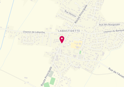 Plan de BORDENAVE Nicolas, 45 Route Principale, 31600 Labastidette