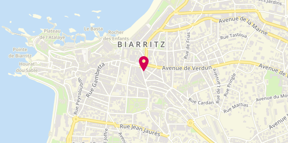 Plan de SANIAL Alain, 1 Avenue Foch, 64200 Biarritz