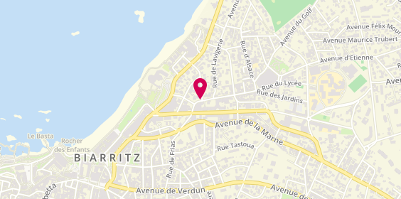 Plan de ASSIER Alexandre, 11 Rue Pellot, 64200 Biarritz