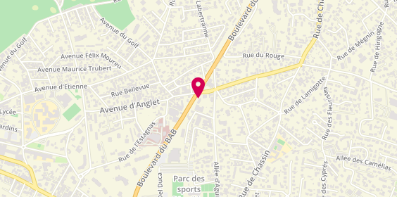 Plan de LOPEZ Antoine, 33 Avenue de Larochefoucauld, 64600 Anglet
