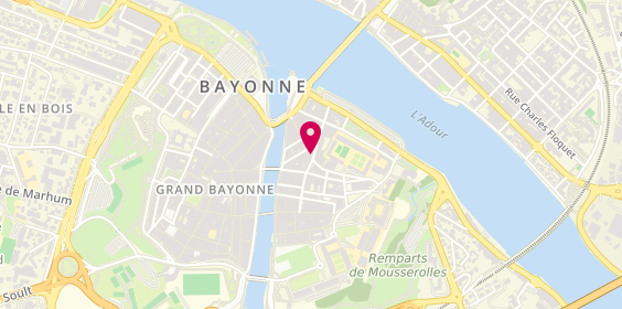 Plan de SABATIER Martine, 42 Rue Bourgneuf, 64100 Bayonne