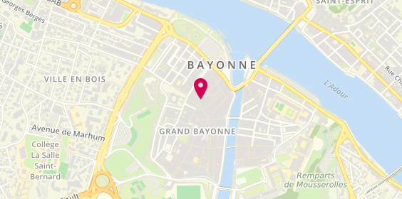 Plan de HOURAT Maxime, 42 Rue Port 9, 64100 Bayonne