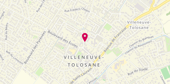 Plan de BEN CHOUG Yamna, 1 Rue René Cassin, 31270 Villeneuve-Tolosane