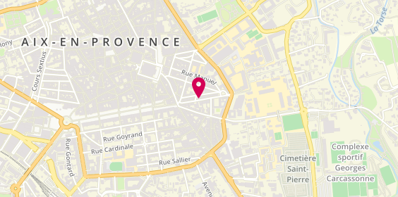 Plan de SION Sophie, 15 Rue de l'Opera, 13100 Aix-en-Provence
