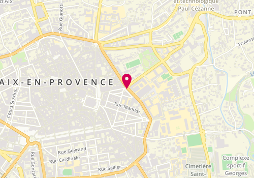 Plan de FARRE Sylvie, 53 Boulevard Carnot, 13100 Aix-en-Provence