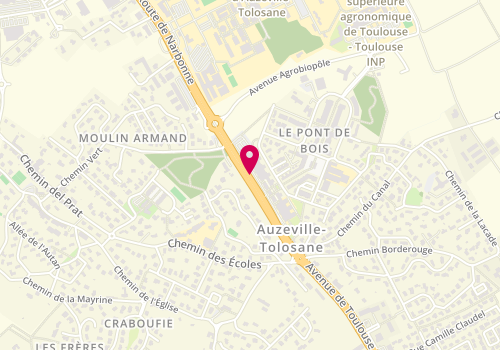 Plan de GALDIN Eléonore, 46 Route de Narbonne, 31320 Auzeville-Tolosane