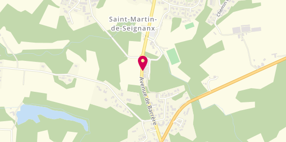 Plan de LAUNET BENEDITO Sonia, 88 Rue Marie Curie, 40390 Saint-Martin-de-Seignanx