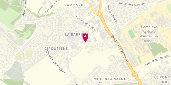 Plan de JARMACHE Mouna, 12 Avenue Louis Braille, 31520 Ramonville-Saint-Agne