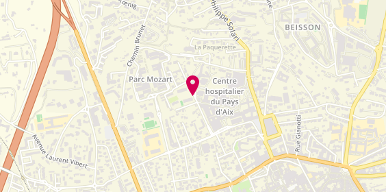 Plan de CHIAH Amel, Avenue des Tamaris, 13616 Aix-en-Provence