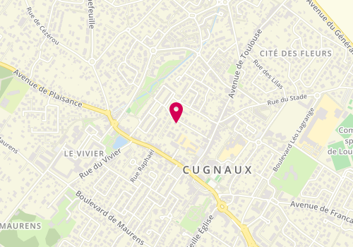 Plan de PUJOL Pierre, 11 Rue des Tourelles, 31270 Cugnaux