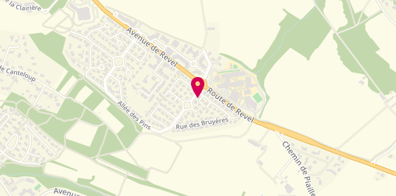 Plan de RUAMPS Dominique, 2 Rue des Bruyères, 31650 Saint-Orens-de-Gameville