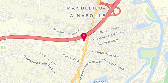 Plan de DO Thi To NGA Marie José, 75 Avenue de Cannes, 06210 Mandelieu-la-Napoule