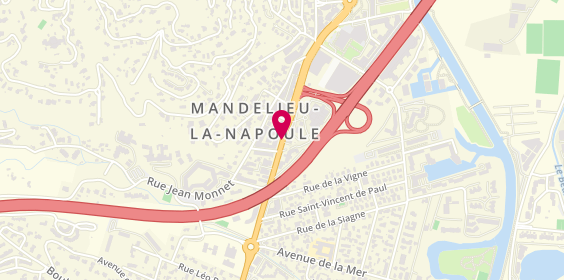 Plan de BOUADIM Souad, 369 Avenue de Cannes, 06210 Mandelieu-la-Napoule