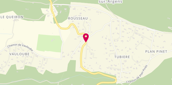 Plan de BOTTIN Olivier, 588 Route de Saint Paul en Foret, 83600 Bagnols-en-Forêt