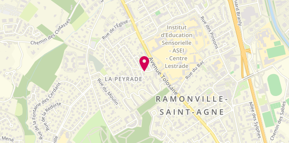 Plan de MEKIES Lucie, 3 Rue Charles Baudelaire, 31520 Ramonville-Saint-Agne