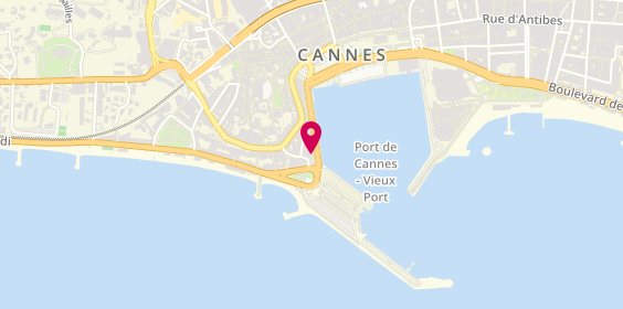 Plan de ESTÈVE Déborah, 21 Quai Saint Pierre, 06400 Cannes