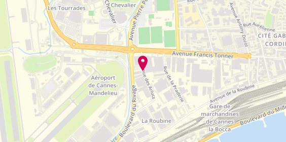 Plan de GARCIA Lopéz Del AMO Chloé, 12 Avenue des Arlucs, 06150 Cannes