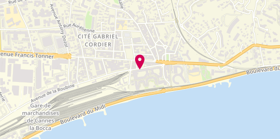 Plan de LABASTIE Gérard, 17 Rue Marco-Del-Ponte, 06150 Cannes