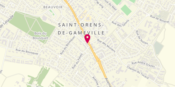 Plan de DEHAY Dorothée, 60 Avenue de Gameville, 31650 Saint-Orens-de-Gameville