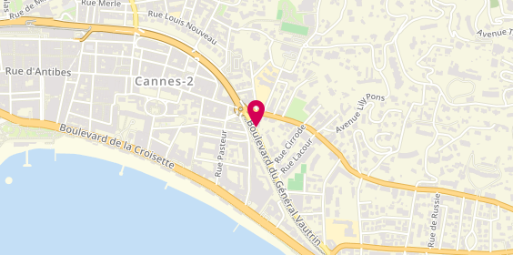 Plan de COZIN Jérémie, 5 Boulevard Général Vautrin, 06400 Cannes