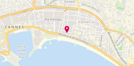 Plan de MOLINIER Patrice, 29 Rue du Commandant André, 06400 Cannes