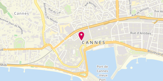 Plan de VERGEOT Jean François, 6 Rue du Docteur Pierre Gazagnaire, 06400 Cannes