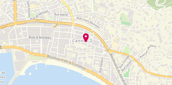 Plan de HAZIZA Patrick, 121 Rue d'Antibes, 06400 Cannes