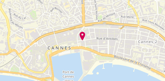 Plan de GAVETTI Gianluca, 10 Rue d'Antibes, 06400 Cannes