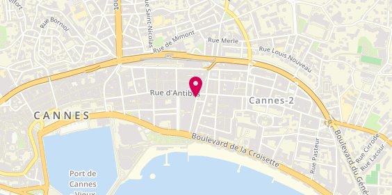 Plan de COHEN Bruno, 4 Rue des Etats Unis, 06400 Cannes