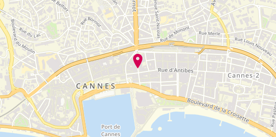 Plan de HAFFANI Slim, 8 Rue Jean de Riouffe, 06400 Cannes