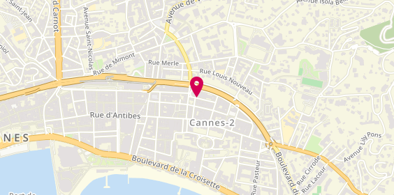 Plan de MAZZELLA DI Bosco Vincent, 3 Rue des Mimosas, 06400 Cannes