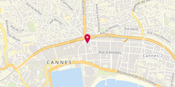 Plan de LARRAT Stéphanie, 16 Rue Venizelos, 06400 Cannes