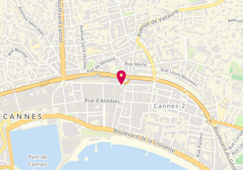 Plan de DA Costa Pedro, 34 Rue Jean Jaures, 06400 Cannes