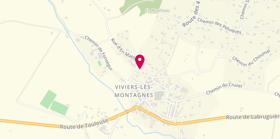 Plan de DINICICA Ramona, 26 Bis Route de Saix, 81290 Viviers-lès-Montagnes