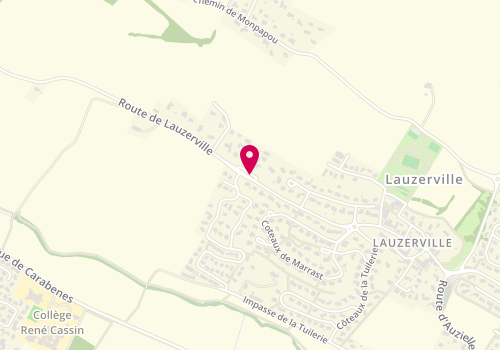 Plan de JULLIE Emilie, 17 Route de Lauzerville, 31650 Lauzerville